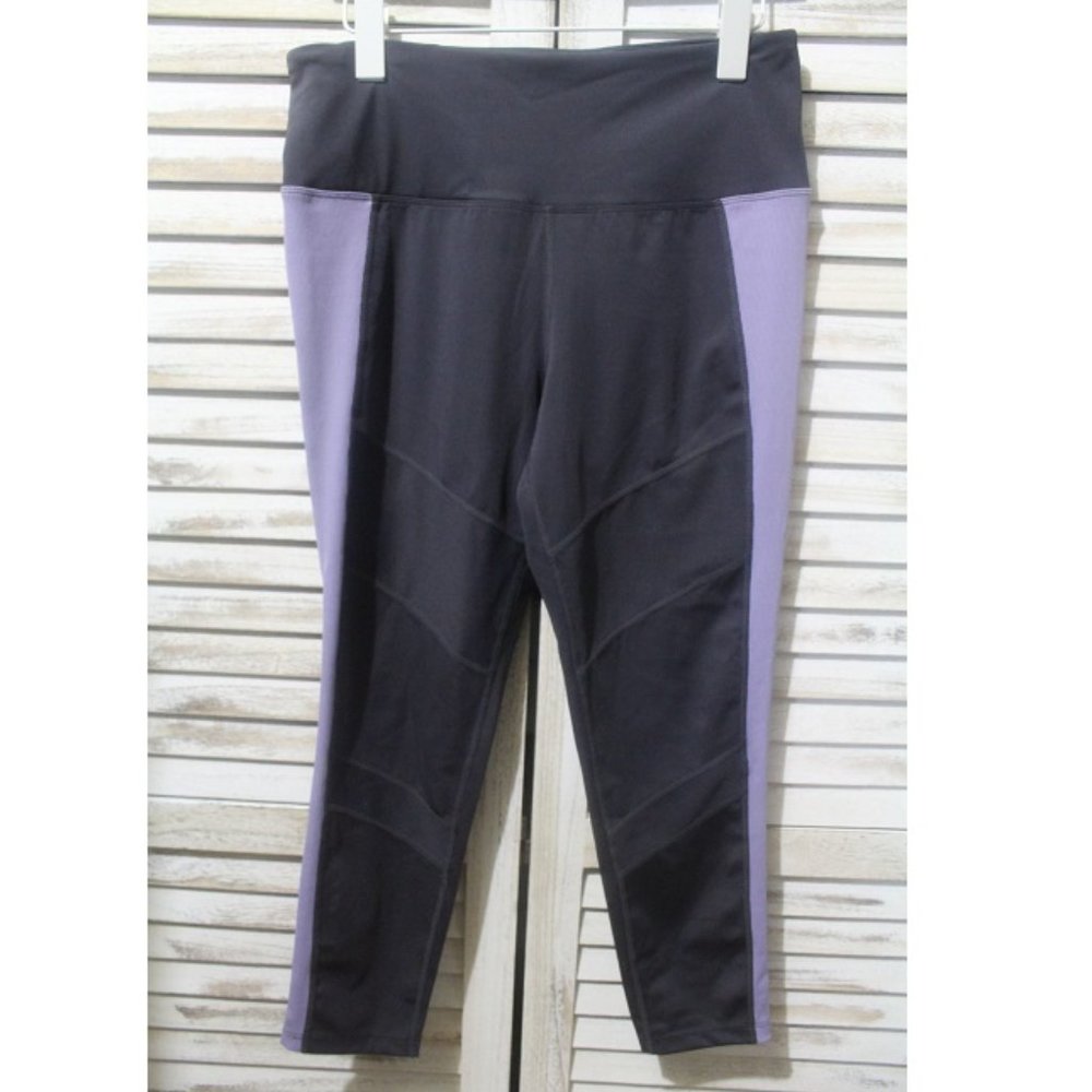 tangerine women's gray and lavender leggings(326)